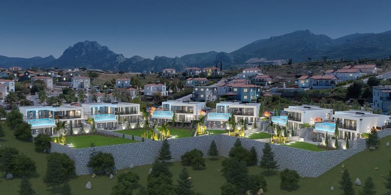 Эксклюзивный жилой комплекс вилл в престижном районе Арапкой (002406) — фото 1