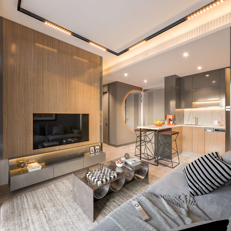 Современные квартиры в Мерсине: идеальное жилье в живописном районе (023165) — фото 9