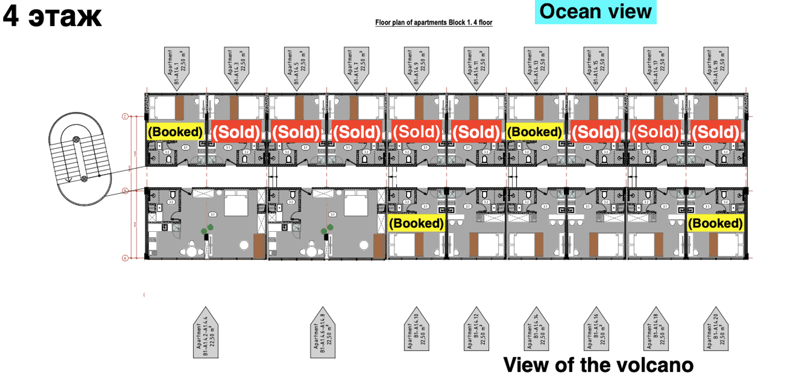 Апартаменты в масштабном комплексе у океана, Чангу (016492) — фото 15