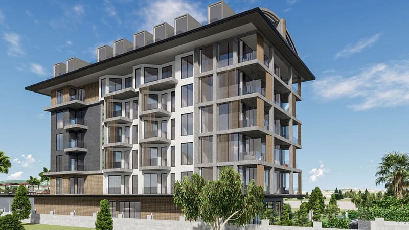 Квартира в эксклюзивном жилом комплексе в районе Оба (003441) — фото 1