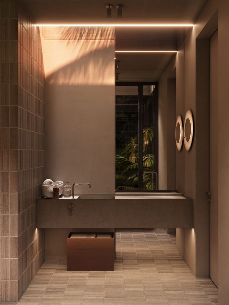 Виллы в новом комплексе в элитной локации острова, у пляжа Меласти (021138) — фото 25