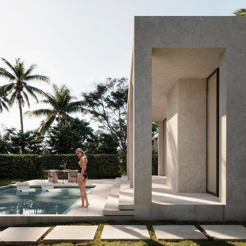 Виллы в новом комплексе в элитной локации острова, у пляжа Меласти (021138) — фото 10