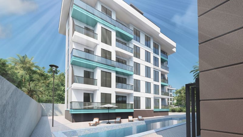 Дуплекс в центре Алании, разделенный на две просторные квартиры 1+1 (31600) — фото 4