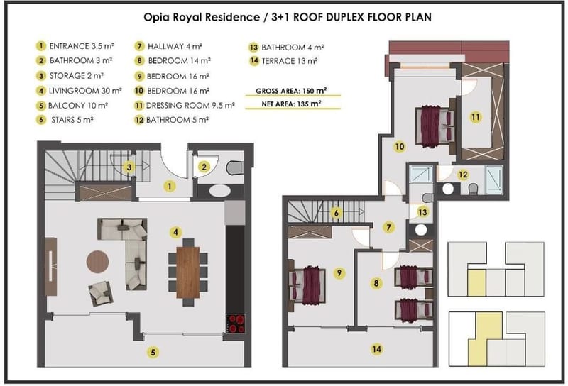 Квартира в новом жилом комплексе класса люкс на первой линии моря в престижном районе Кестель (31900) — фото 6