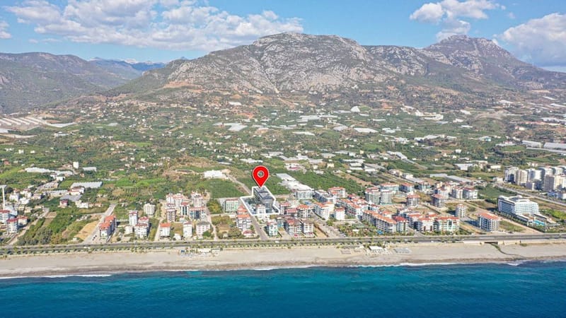 Квартира в новом жилом комплексе класса люкс на первой линии моря в престижном районе Кестель (31900) — фото 5