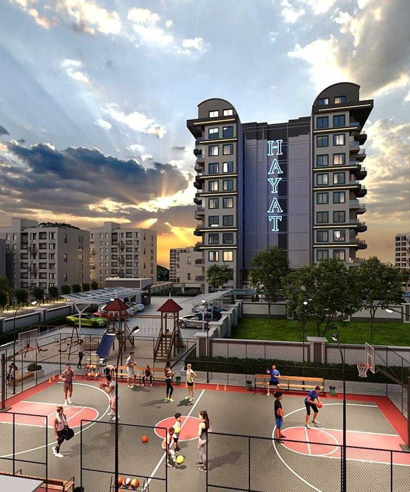 Уютная квартира в современном жилом комплексе в Газипаша (33200) — фото 3