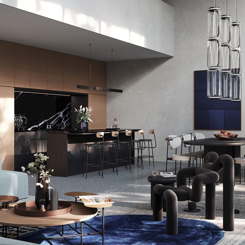 Комфортные таунхаусы в жилом комплексе в Нуану (002502) — фото 11