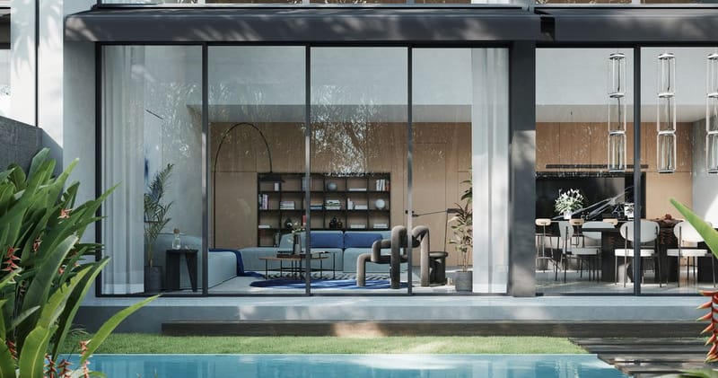 Комфортные таунхаусы в жилом комплексе в Нуану (002502) — фото 1