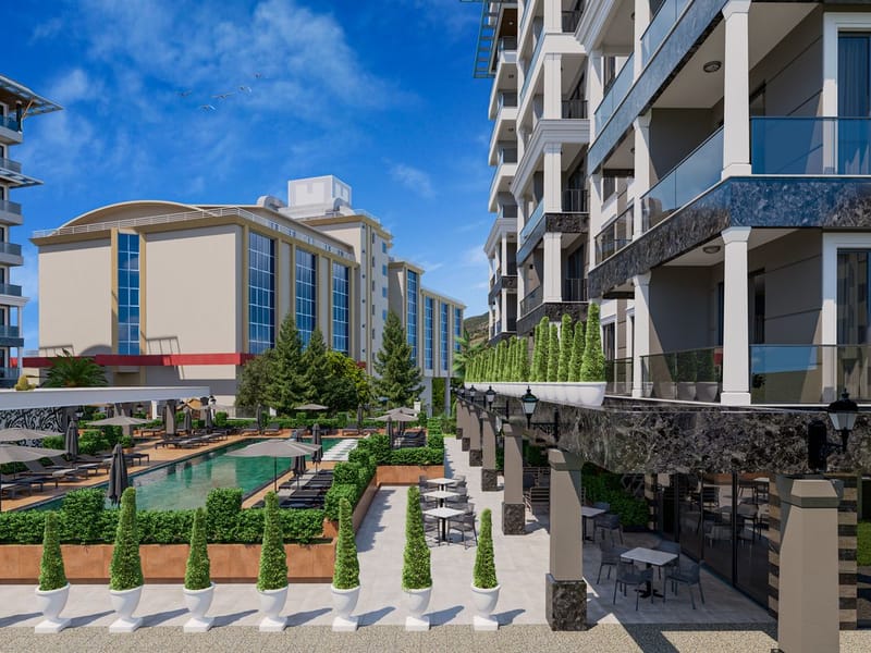 Квартира 1+1 идеально расположена в центре Алании, на улице Сугёзю (34400) — фото 5