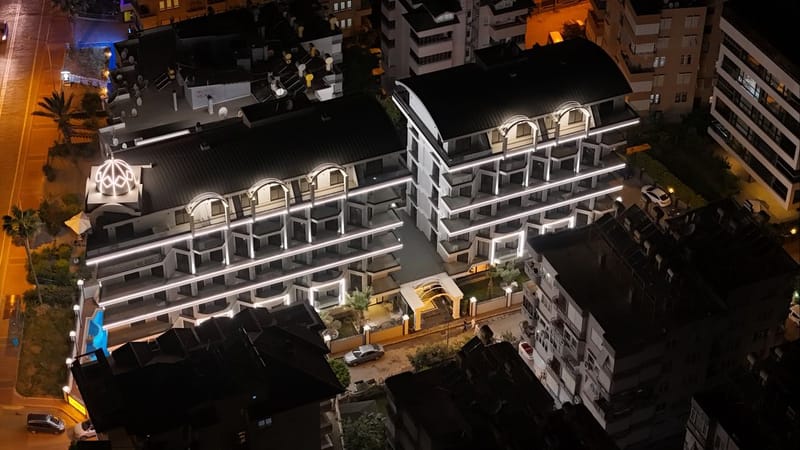 Квартира в стильном жилом комплексе с прямым видом на море в районе Оба (34700) — фото 1