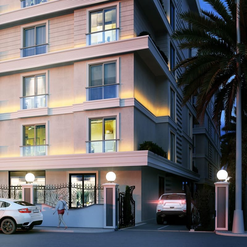 Отличная квартира с видом на море в готовом комплексе в районе Оба (34800) — фото 9