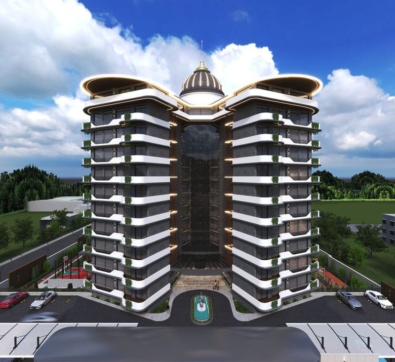 Квартира в Газипаше в комплексе с инфраструктурой (35300) — фото 2