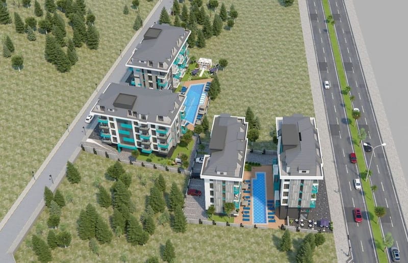 Комфортабельная квартира 2+1 в центре Алании, Клеопатра (35800) — фото 8