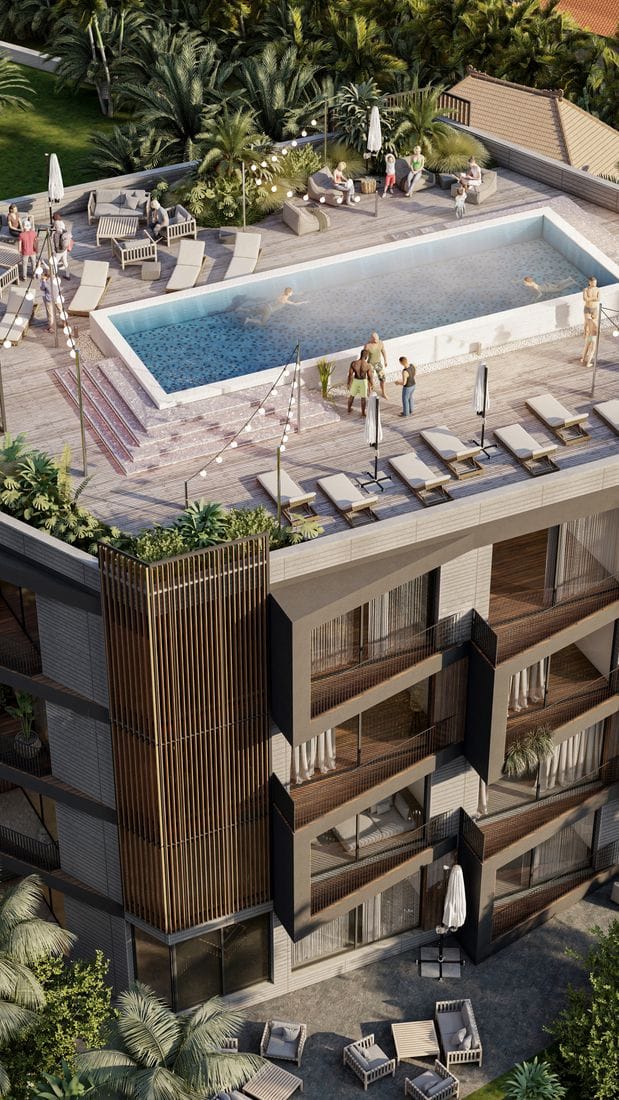 Комплекс премиум-класса из 40 апартаментов в сердце престижного района Чангу (003504) — фото 1