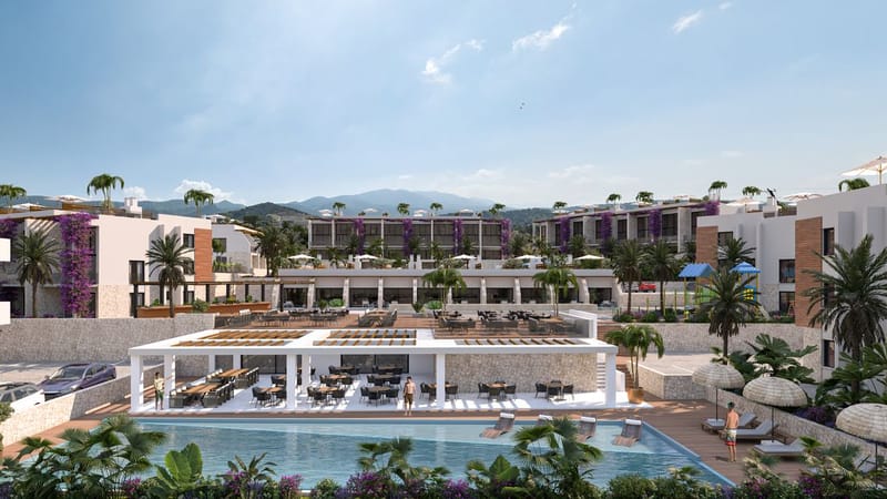 Квартиры в современном жилом комплексе в лучшем прибрежном районе Эсентепе (006301) — фото 1