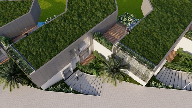 Виллы с бассейном в ультрасовременном комплексе в центре Убуда (002509) — фото 7