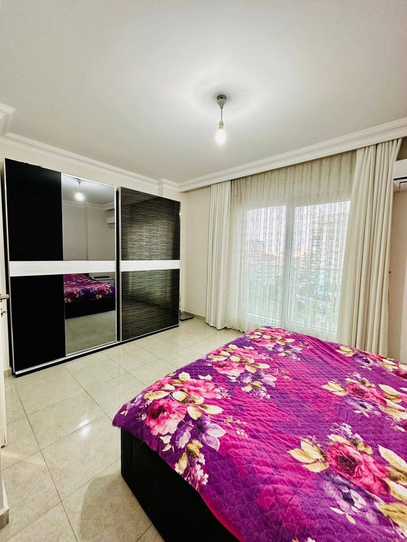 Просторная квартира с видом на море и горы в районе Махмутлар (37600) — фото 7