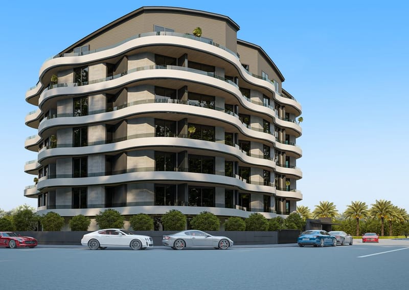 Современные квартиры с доходом от краткосрочной аренды в районе Муратпаша (020322) — фото 1