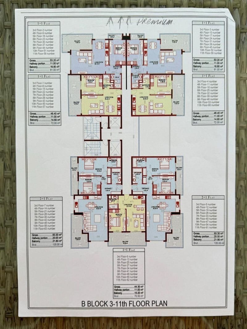 Уютная квартира с 2 балконами в комплексе в районе Махмутлар (38200) — фото 16