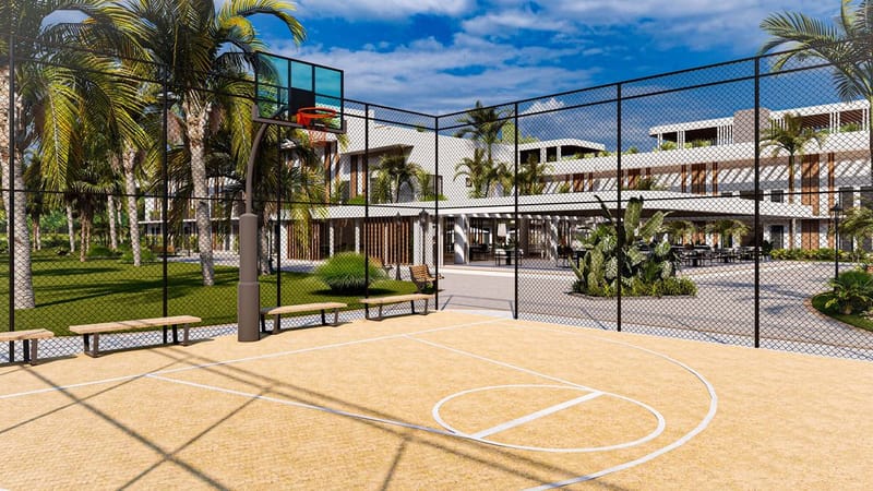 Апартаменты в жилом комплексе в 700 м от моря в районе Бахчеле/Искеле (003514) — фото 31