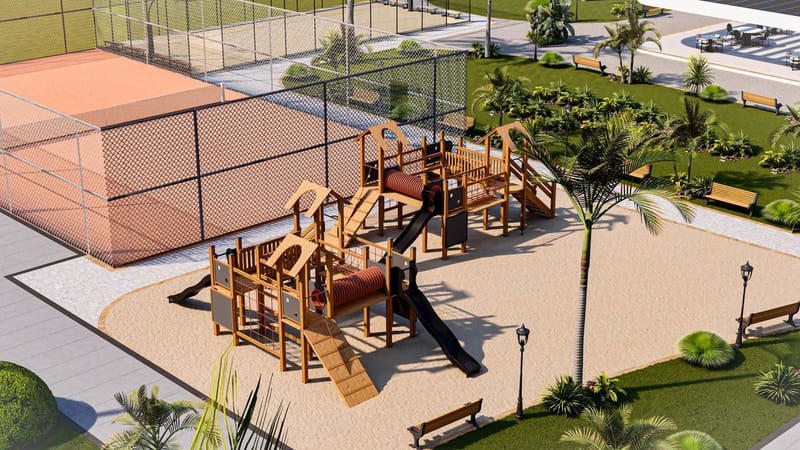 Апартаменты в жилом комплексе в 700 м от моря в районе Бахчеле/Искеле (003514) — фото 33