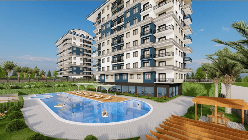 Квартиры в современном жилом комплексе в районе Паяллар (006254) — фото 14