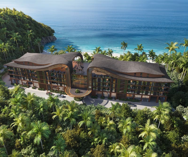 Апартаменты в 30 метрах от океана у пляжа Virgin (002236) — фото 1