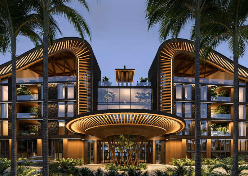 Апартаменты в 30 метрах от океана у пляжа Virgin (002236) — фото 10