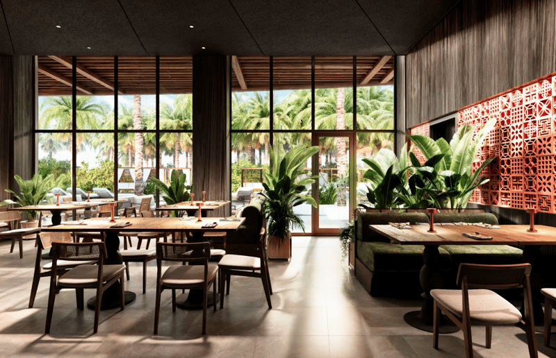 Апартаменты в 30 метрах от океана у пляжа Virgin (002236) — фото 17