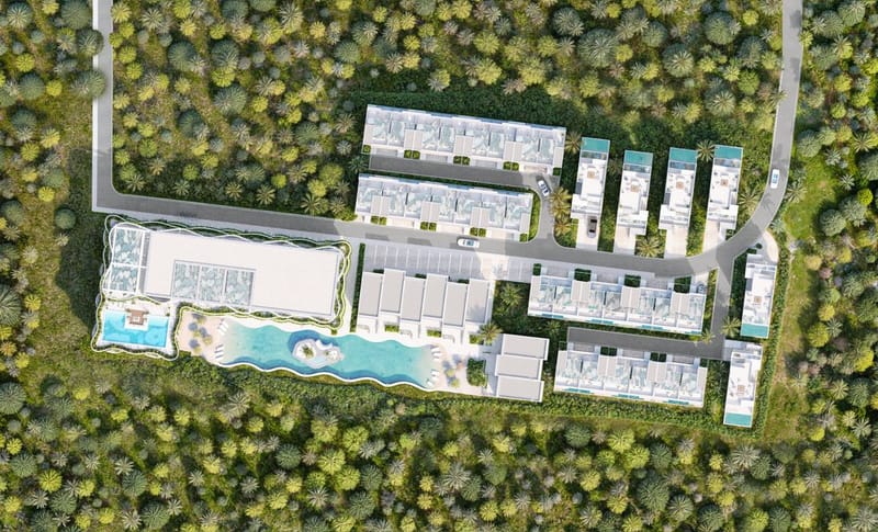 Комплекс апартаментов на Бали, живописный район Букит (004196) — фото 9