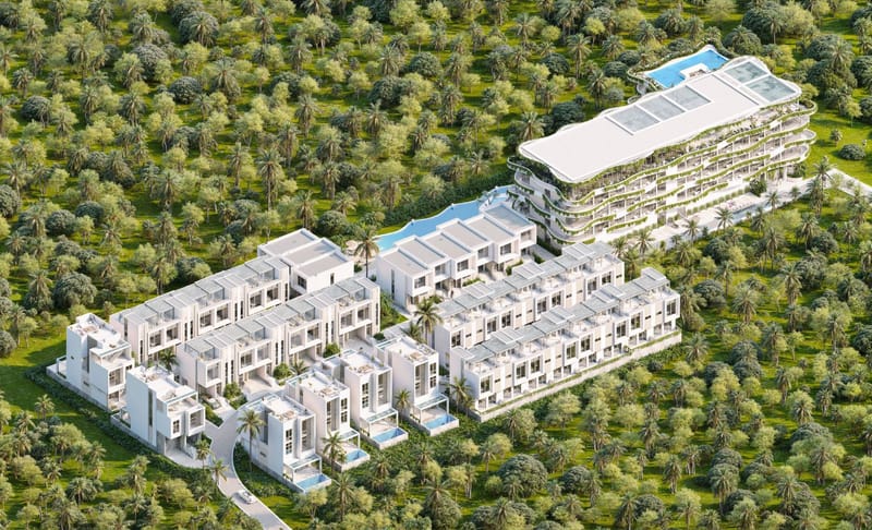 Комплекс апартаментов на Бали, живописный район Букит (004196) — фото 15