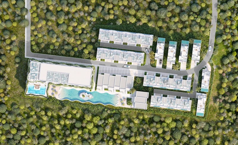 Комплекс апартаментов на Бали, живописный район Букит (004196) — фото 14