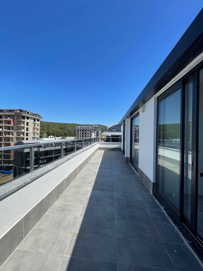 Роскошная квартира с большой террасой в элитной резиденции Авсаллара (39900) — фото 15