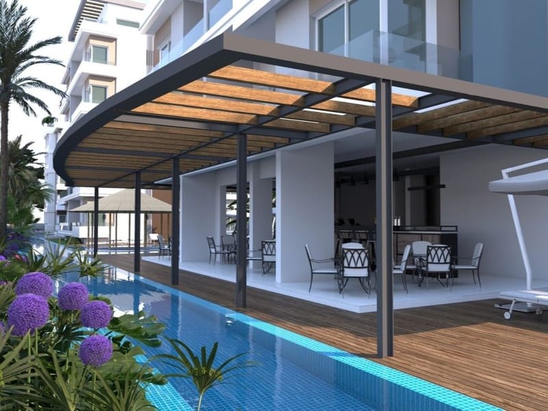 Квартиры в новом проекте в стиле модерн с развитой инфраструктурой в районе Искеле (013120) — фото 10