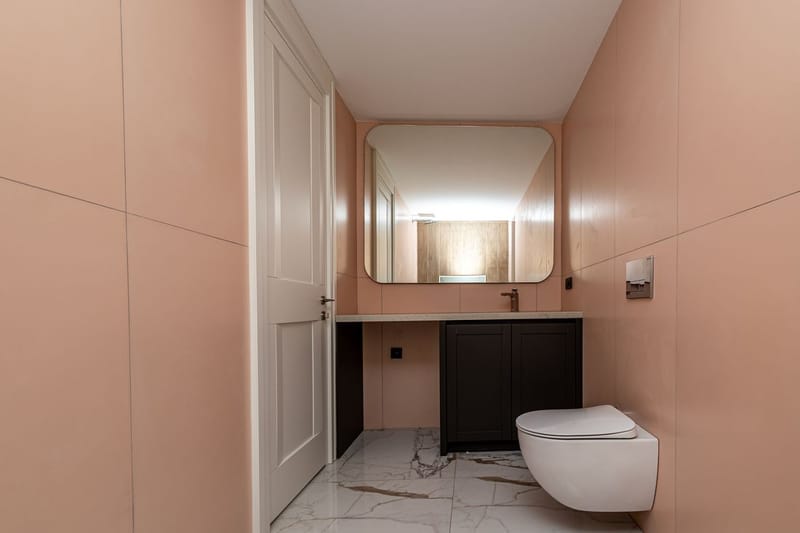 Шикарная вилла с видом на горы и море на продажу в районе Каргыджак (004422) — фото 29