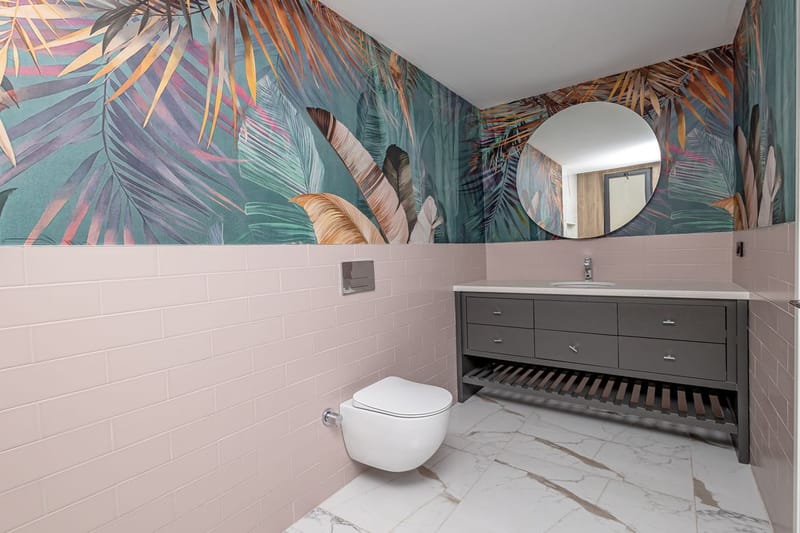 Шикарная вилла с видом на горы и море на продажу в районе Каргыджак (004422) — фото 32