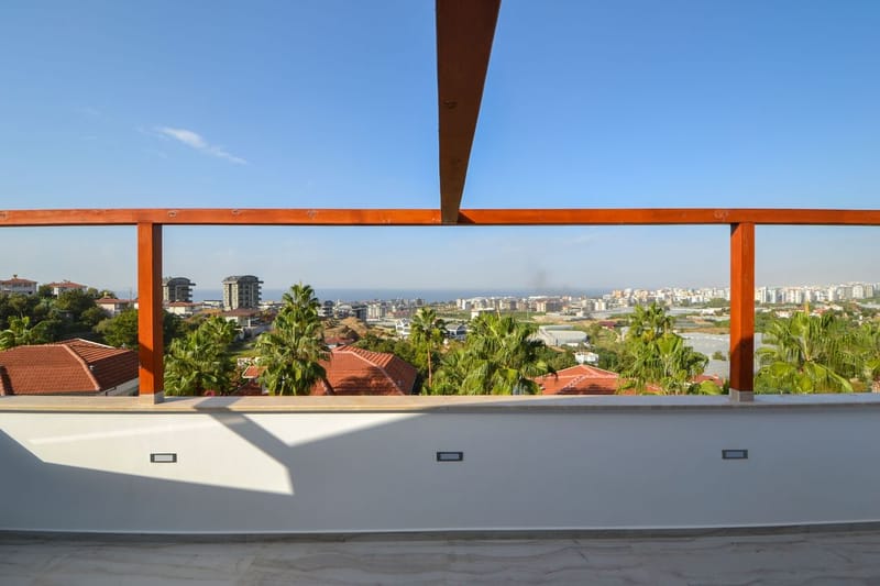 Роскошная вилла с великолепным видом в районе Каргыджак (005422) — фото 24