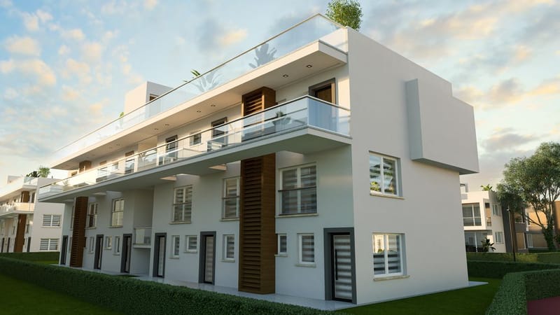 Апартаменты в новом проекте всего в 600 метрах от песчаного пляжа в Богаз, Искеле (004521) — фото 26