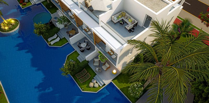 Апартаменты в новом проекте всего в 600 метрах от песчаного пляжа в Богаз, Искеле (004521) — фото 37