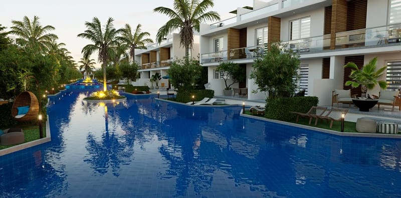 Апартаменты в новом проекте всего в 600 метрах от песчаного пляжа в Богаз, Искеле (004521) — фото 39