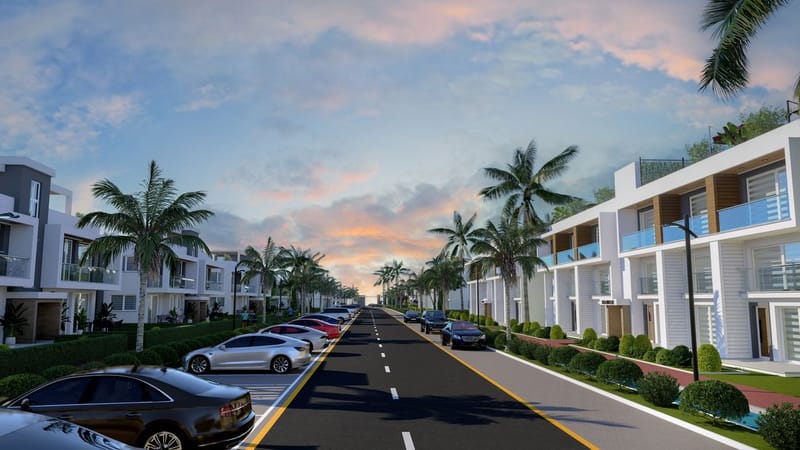 Апартаменты в новом проекте всего в 600 метрах от песчаного пляжа в Богаз, Искеле (004521) — фото 41