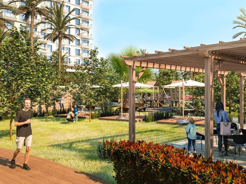 Квартира с панорамными видами в современном комплексе на холме, Махмутлар (41100) — фото 10