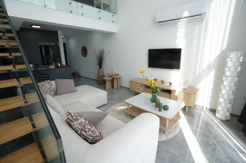 Жилой комплекс апартаментов с бассейном-лагуной в Искеле (005514) — фото 20