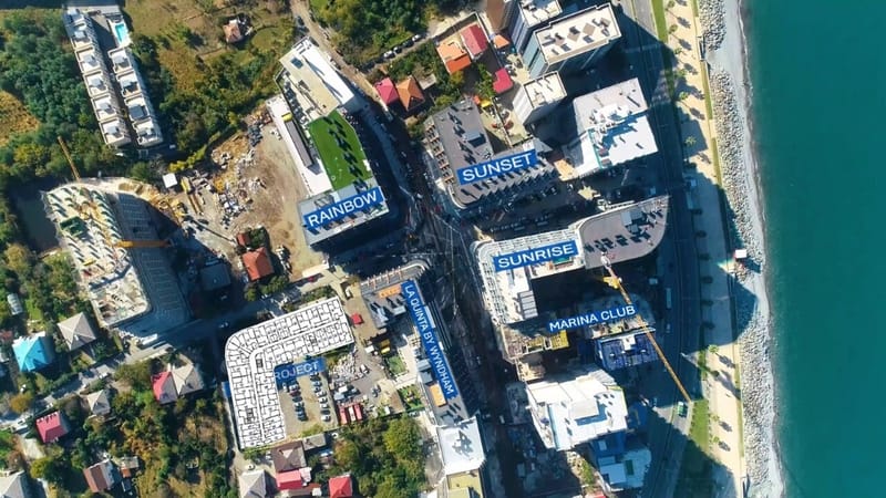 Жилой комплекс в престижном квартале на Новом Бульваре в Батуми (001151) — фото 4