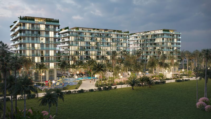 Жилой комплекс в тихом живописном месте, в 500 метрах от моря (002151) — фото 1