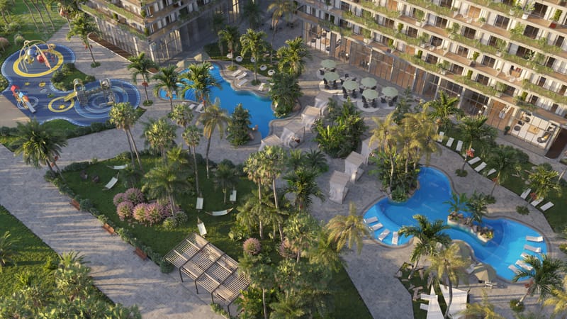 Жилой комплекс в тихом живописном месте, в 500 метрах от моря (002151) — фото 2